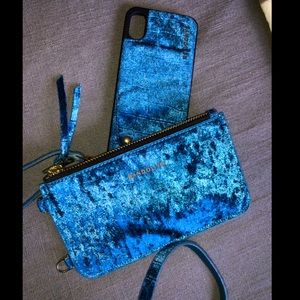 Bandolier RARE Velvet iPhone X Case & Pouch
